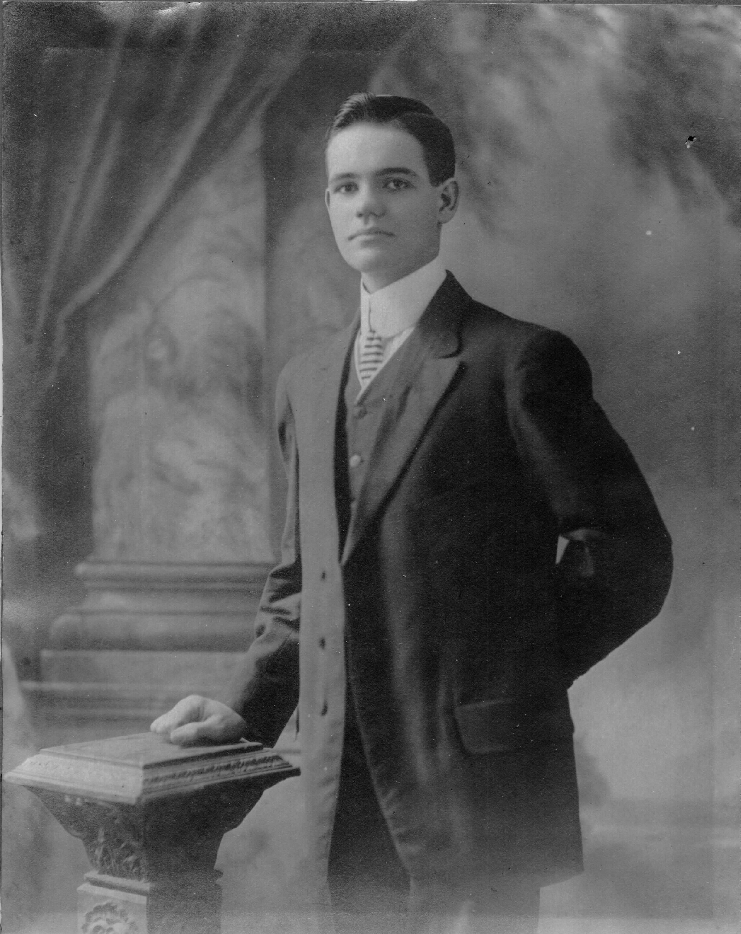 Malcolm Davis, young man
